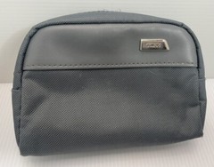 Tumi For Delta Small Gray Amenity Kit Toiletry Bag NO Amenities Case ONLY