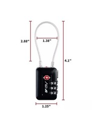 BV TSA Luggage Lock Suitcase Travel Lock Digit Combination Sky blue(2 Pack)