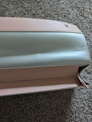 BUBM Electronics Travel Cable Bag & Accessory Organizer Case, Light *Pink/Silver