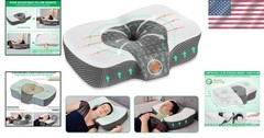 CertiPUR- Cervical Memory Foam Pillow for Pain Relief, White