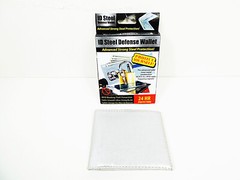 RFID Blocking Bi-fold Wallets Silver ID Steel Defense Wallet Theft Protection Bi