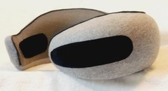 NEW! Flyhugz® Premium Memory Foam Travel Neck Pillow W/ Travel Bag! Best Seller!