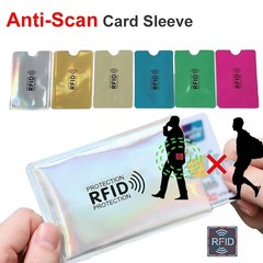 10x RFID Blocking Sleeves Credit Card Protector Holders Theft Protection Secure