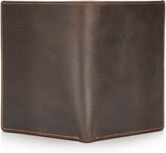 Polare Luxury RFID Blocking Leather Passport Holder Travel Wallet for Men and Wo