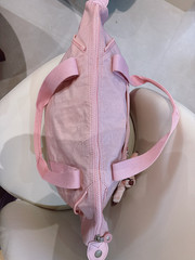 NWT Kipling Art S Tote Bag in Light pink Medium Size light weight duffel