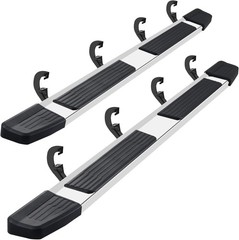 6 INCHES Running Boards Steps Step Bars Compatible with 2019-2026 Chevy