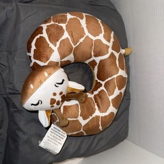 Giraffe Plush Neck Pillow – Soft Travel Neck Pillow for Child