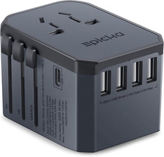 EPICKA Universal Travel Adapter One International Wall Charger AC Plug Adaptor w