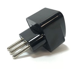 Seven Star Universal Travel Plug Adapters For All Countries 1 Pack, Black