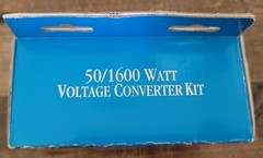 Voltage Converter Voltage Valet 50/1600 Watt Foreign Travel Kit