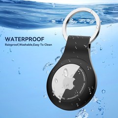 for Airtag Holder Keychain 6 Pack,Waterproof Apple airtag case with Key Ring,…