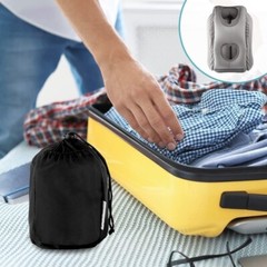 Cojín De Aire Inflable, Almohada De Viaje, Reposacabezas, Soporte Para Barbilla