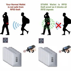 10pcs RFID NFC Blocking Card Sleeves Anti Scan Bank ID Card Protector