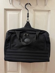 Ricardo Beverly Hills Essentials Organizer Hanging Toiletries Travel Bag Black