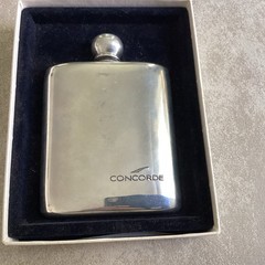 Exceptional British Airways Concorde stainless steel Flask W/original Box RARE !