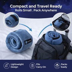 Travel Pillow that Actually Works | Compact, Smart Design, Cooling Memory Foa…