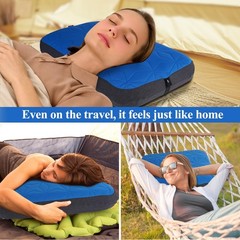 UWILLION Camping Pillow with Removable Cover Large Size 24″ x 15″ – Ultralight