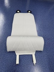 Adjustable Black Car Leg Extender Leg Support Cushion Solid Pattern Design