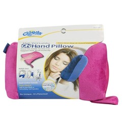 On Hand Microbead Travel Pillow – Pink