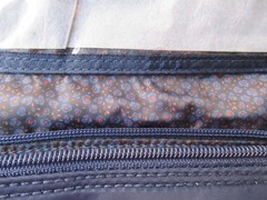 NWT Original Hadaki Hanging Toiletry Organizer/Roll with hook in Navy