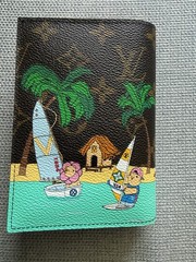 Louis Vuitton Passport Cover Holder Vivienne Holiday Animation 2023