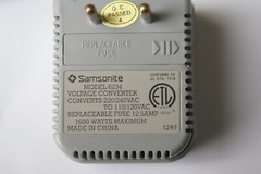 Samsonite Worldwide Converter/Adapter Kit Model #: 6234 with Hard Shell Case