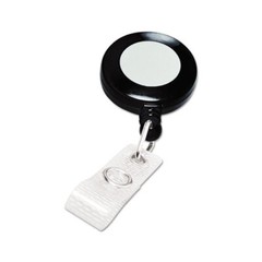 GBC Retractable Name Badge Reel with Metal Clip 30″ Extension set of 2 count NEW