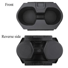 Cup Holder Insert Fit Civic 2016 2017 2018 2019 2020 83446-TBA-A01ZA, black