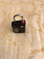 Hartmann Black TSA 002 Secure Luggage Combination Lock
