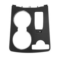 Jaronx Compatible with Mercedes Benz Cup Holder Trim A2046800307, Black