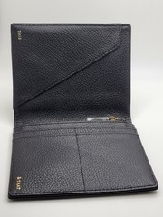 Fossil Black Pebbled Leather Passport Wallet Issue No 1954 This & That Travel…