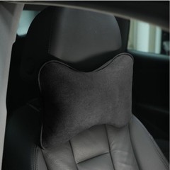 Car Neck Pillow, Soft Memory Foam Auto Headrest Cushion for Pain Relief
