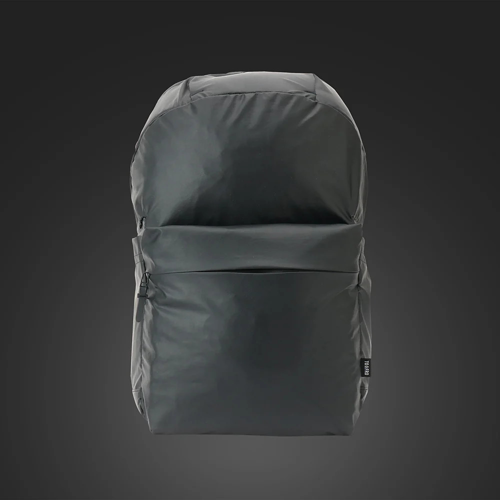 Convertible Backpack Premium Black Synthetic Leather Large Capacity Japan