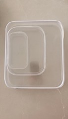 3pc Clear Makeup Bag Set – TSA Approved Toiletry Travel Pouch Organizer XL 13.8″