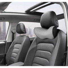 (2 pack) Auto Drive 1 Piece Memory Foam Car Head Support Polyester Gray – Univer