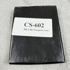 St. Dennis Genuine Black Leather Passport Holder Organizer Wallet 5.5”x 4.5”