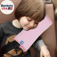Seat Belt Pillow for Kids, Extra Soft Toddler Travel Pillow for Car Seat, Univer