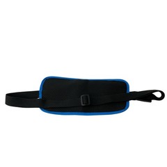 Suvelle RFID Blocking Travel Money Belt Blue Security Pouch Waist Belt New NWT