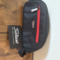 Titleist Players Dopp Kit Black / Red $50