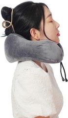 Lightweight Ergonomic Travel Pillow for Airplane & Car – Ultimate Neck Comfort