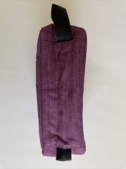 Toiletry Bag Multiple Compartments 3-Sections 8.5″x5.5″x3.5″ Purple NEW