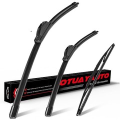 Windshield Wiper Blades Replacement for Honda Fit 20092020 AllWeather Pack