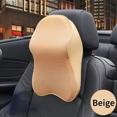 Car Seat Headrest Pillow Neck Support Cushion Pad Soft Memory Foam Breathable