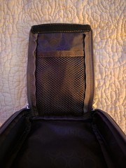 Bogner For Lufthansa First Class Khaki Green Travel Toiletry Amenity Bag Zip