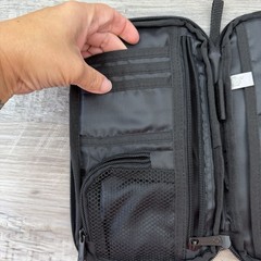 Samsonite Black Travel Wallet Passport Organizer Zippered RFID Case 9″ x 5″