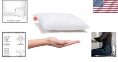 Microfiber Mini Pillow Small Travel Pillow Kids Dog Support Lumbar Neck