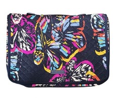 Vera Bradley Hanging Organizer Butterfly Print Toiletry Cosmetic Jewelry Bag
