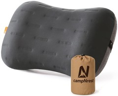Inflatable Camping Pillow – Ultralight Compact Air 1 Count (Pack of 1), Grey