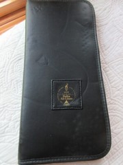 DELTA AIRLINES 1996 OLYMPICS ATLANTA PASSPORT DOCUMENT HOLDER 12″ X 6″ BLACK