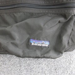 Patagonia Black Blue Fanny Pack Waist Bag Travel Hip Belt Unisex Hiking Outdoor